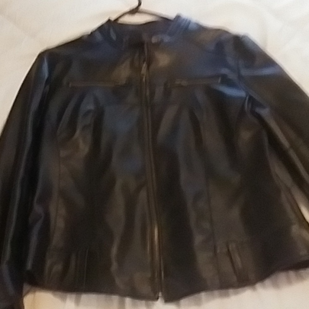 Leather jacket